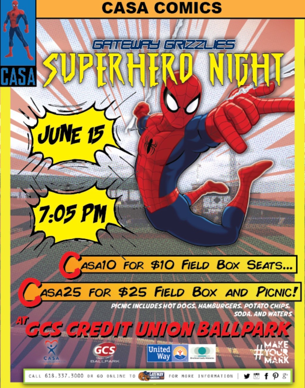 CASA Super Hero Night